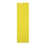 Килимок туристичний складаний Naturehike NH19QD008 IXPE з алюмінієвою плівкою 185x56x1.8 см жовтий