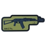 Патч (шеврон) «AKС 74» від А.Т.А.К.А. М’який ПВХ пластик. Олива Патч (шеврон) «AKС 74» від А.Т.А.К.А. М’який ПВХ пластик. Олива
