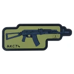 Патч (шеврон) «AKС 74» від А.Т.А.К.А. М’який ПВХ пластик. Олива Патч (шеврон) «AKС 74» від А.Т.А.К.А. М’який ПВХ пластик. Олива