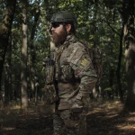 Тройной подсумок под магазины АК/АR. Cordura 500D. Molle. Мультикам 7