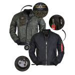 Куртка літня Sturm Mil-Tec® "US Summer MA1® Flight Jacket" Black 11