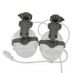 Кріплення адаптер для навушників Sordin на шолом (Чебурашка). Grey / Сірий 2 Кріплення адаптер для навушників Sordin на шолом (Чебурашка). Grey / Сірий 2