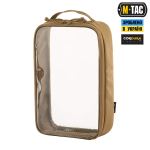 Органайзер утилитарный прозрачный M-Tac Elite Large (30х19 см) Койот