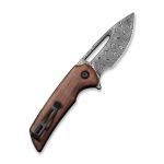 Ніж складаний Civivi Odium Damascus / Guibourtia Wood, коричневий 2 Ніж складаний Civivi Odium Damascus / Guibourtia Wood, коричневий 2