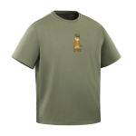 Футболка M-Tac Помаранчева Cat Cotton Hard Light Олива, light Olive 4
