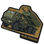 Патч (шеврон) «M142 HIMARS» від Patch hunter. М’який ПВХ пластик. Койот 3 Патч (шеврон) «M142 HIMARS» від Patch hunter. М’який ПВХ пластик. Койот 3