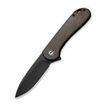 Ніж складаний Civivi Elementum C907Z Темно-зелений Micarta D2 Сталевий