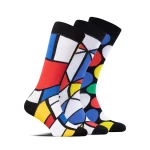 Шкарпетки Ukrarmor Mosaic Socks. Фігури (комплект, 3 пари) Шкарпетки Ukrarmor Mosaic Socks. Фігури (комплект, 3 пари)