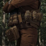 Подсумок под гранату. Крепление Molle. Cordura 1000. Койот 3