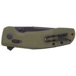 Розкладний ніж SOG TAC XR, OD Green/Straight Edge 6