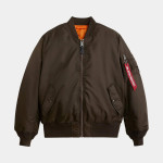 Куртка Alpha Industries MA-1 Bomber Jacket. Коричневий 4