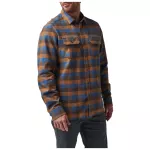 Рубашка тактическая "5.11 Tactical® Lester Flannel Plaid Long Sleeve Shirt" Cobalt Blue Plaid 3 Рубашка тактическая "5.11 Tactical® Lester Flannel Plaid Long Sleeve Shirt" Cobalt Blue Plaid 3