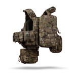 Комплект спорядження Commando Elite Tactical Assault Kit. Під 27х35.5 см бронеплити. Мультикам 4