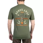 Футболка з малюнком "5.11 Tactical EMEA Bombs Away" Military Green 2 Футболка з малюнком "5.11 Tactical EMEA Bombs Away" Military Green 2