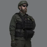 Тактический разгрузочный пояс. Черный 8 Тактический разгрузочный пояс. Черный 8