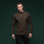 Флісова тактична кофта Garrison Fleece Ranger Green. Temperature control, polyester 2