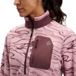 Кофта флісова жіноча Black Diamond W Rift HZ Fleece Jacket, Relief/Meadow Rose/Fig 5 Кофта флісова жіноча Black Diamond W Rift HZ Fleece Jacket, Relief/Meadow Rose/Fig 5