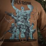 Кофта M-Tac Hoodie Freedom, Койот 6