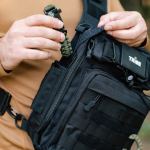 Сумка через плече Tribe Sling Pack 6,5 л, Чорна 21 Сумка через плече Tribe Sling Pack 6,5 л, Чорна 21