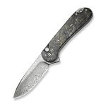 Ніж складаний Civivi Elementum II Damascus / Carbon Fiber & Resin, чорний