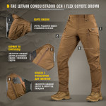 Штани M-Tac Conquistador Gen I Flex. Койот 8
