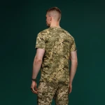 Футболка сітчаста AIR Coolmax. Легка та добре відводить вологу. Піксель (мм-14) 5