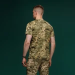 Футболка сетчатая AIR Coolmax. Легкая и хорошо отводит влагу. Пиксель (мм-14) 5 Футболка сетчатая AIR Coolmax. Легкая и хорошо отводит влагу. Пиксель (мм-14) 5