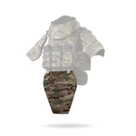 Противоосколочный фартук 2-го класса защиты (с баллистическим пакетом). Размер XL. Мультикам 2 Противоосколочный фартук 2-го класса защиты (с баллистическим пакетом). Размер XL. Мультикам 2