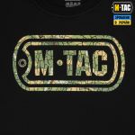 Футболка M-Tac Logo Чорна, black, чорний 5