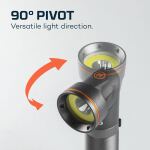 Ліхтар ручний Nebo Franklin Pivot RC 7