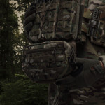 Сумка-напашник стандартна 2-го класу захисту. Матеріал Cordura 500D. Мультикам 4