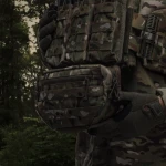 Сумка-напашник стандартная 2-го класса защиты. Материал Cordura 1000. Мультикам 5
