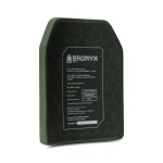 Керамічні бронеплити 6 класу Bronyx (комплект). Вага 5.8 кг. Розмір M (25х30 см) 3