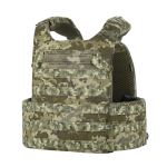 M-Tac плитоноска Cuirass Elite з камербандами 2-го класу захисту під бронеплити розміру M, Піксель (ММ-14) 4