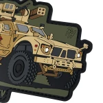 Патч (шеврон) «Oshkosh M-ATV» від Patch hunter. М’який ПВХ пластик. Койот 3 Патч (шеврон) «Oshkosh M-ATV» від Patch hunter. М’який ПВХ пластик. Койот 3