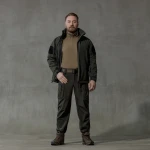 Комплект одежды Softshell Hawk Jacket & Pants. Защита от ветра и влаги. Олива 2 Комплект одежды Softshell Hawk Jacket & Pants. Защита от ветра и влаги. Олива 2