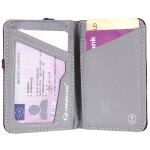 Гаманець Lifeventure Recycled RFID Card Wallet, Plum 4 Гаманець Lifeventure Recycled RFID Card Wallet, Plum 4