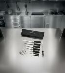 Ніж Victorinox Набір кухонний Chef’s Knife Roll Starter Sett, 10 предметів, Чорний 5 Ніж Victorinox Набір кухонний Chef’s Knife Roll Starter Sett, 10 предметів, Чорний 5