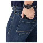 Штани тактичні джинсові 5.11 Tactical "Defender-Flex Slim Jeans" Stone Wash Indigo 10