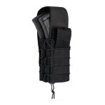 Двойной закрытый подсумок с клапаном под магазины АК/АR. Черный 3 Двойной закрытый подсумок с клапаном под магазины АК/АR. Черный 3