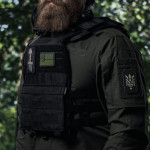 Бронежилет 5 класса (M.V.P.). Вес 4.6 кг. Керамические плиты 1.86 кг. Черный 12