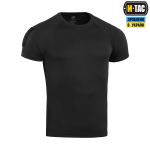 Футболка тактична M-Tac Summer Чорна потовідвідна реглан, black, чорний 3