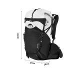 Рюкзак туристичний Naturehike Helium CNK2450XB016, 40 л, чорний, L 2
