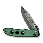 Ніж складаний Civivi Hyperpulse Damascus Aluminum темно, темно-зелений 3 Ніж складаний Civivi Hyperpulse Damascus Aluminum темно, темно-зелений 3