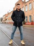 Бушлат двухбортный "SURPLUS PEA COAT" Navy 4 Бушлат двухбортный "SURPLUS PEA COAT" Navy 4