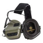 Активні навушники Earmor M31H Plus, кріплення на шолом. Олива 2