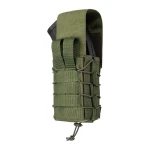 Двойной закрытый подсумок с клапаном под магазины АК/АR. Олива 8 Двойной закрытый подсумок с клапаном под магазины АК/АR. Олива 8