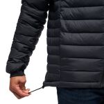 Трекінговий чоловічий легкий пуховик Black Diamond M Access Down Hoody, Black 8 Трекінговий чоловічий легкий пуховик Black Diamond M Access Down Hoody, Black 8