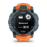 Смарт-годинник Garmin Instinct 3, 50mm, Solar, Twilight Bezel w/Solstice Band, GPS. Помаранчевий 5