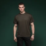 Футболка сетчатая AIR Coolmax без логотипа. Легкая и хорошо отводит влагу. Ranger green 2 Футболка сетчатая AIR Coolmax без логотипа. Легкая и хорошо отводит влагу. Ranger green 2